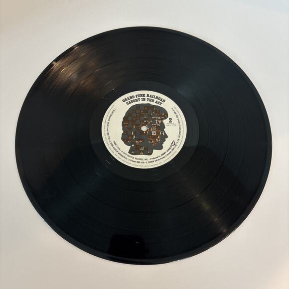 Grand Funk Railroad - Caught In The Act Double Live Vinyl LP - 1975- SABB-511445 - Picture 2 of 16